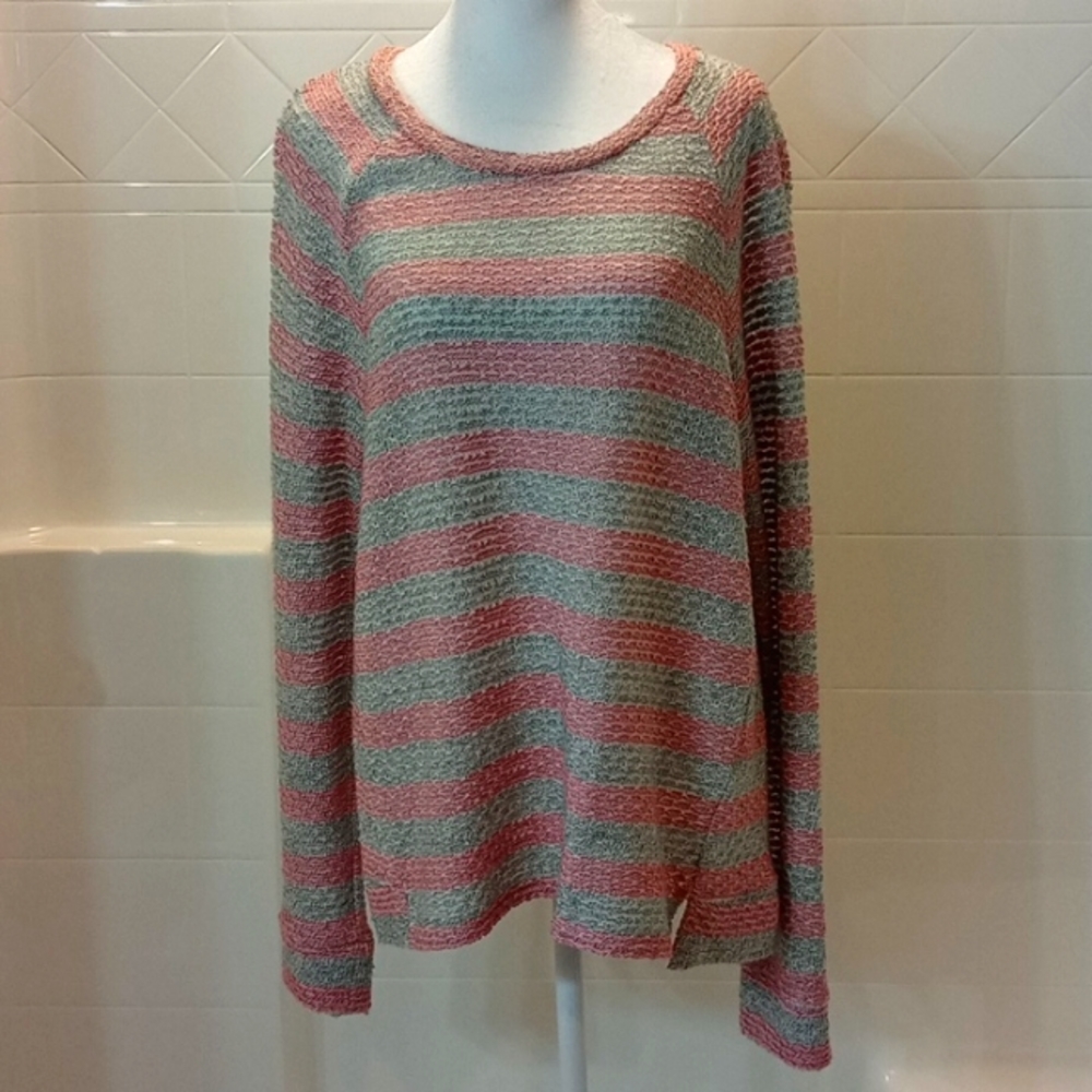 American Eagle Outfitters Women's Striped Knit Sweater